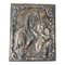 19th or 20th Century Russian 84 Silver Religious Catholic Icon of Madonna and Child 1