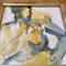 Desnudo de mujer, años 70, acuarela sobre papel, enmarcado, Imagen 2