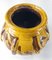 19th Century European or American Redware Vase with Yellow Slip Decoration 8