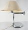 Lampe de Bureau Mid-Century Moderne Plaquée en Chrome attribuée à Walter Von Nessen 12