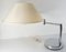 Mid-Century Modern Chrome Plated Cantilever Table Lamp attriuted to Walter Von Nessen 10