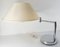 Verchromte Mid-Century Modern Freischwinger Tischlampe von Walter Von Nessen 10