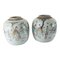 19th Century Chinese Chinoiserie Famille Rose Ginger Jars, Set of 2 1
