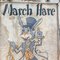 Early 20th Century Pop Art Advertising Sign March Hare Alice in Wonderland, Image 5