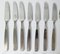 Mid-Century Modern Stainless Flatware Set by Don Wallance for Lauffer Holland, Set of 59 5