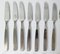 Mid-Century Modern Stainless Flatware Set by Don Wallance for Lauffer Holland, Set of 59, Image 5