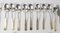 Mid-Century Modern Stainless Flatware Set by Don Wallance for Lauffer Holland, Set of 59 9