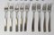 Mid-Century Modern Stainless Flatware Set by Don Wallance for Lauffer Holland, Set of 59 10