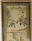 Panel Kesi o Kosu bordado en seda del siglo XIX con figuras, Imagen 6