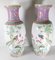 20th Century Chinese Famille Rose Decorative Chinoiserie Vases, Set of 2 2