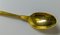 20th Century French Boxed Gold Plated Demitasse Spoons by Frionnet Francois, Set of 12 6