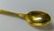 20th Century French Boxed Gold Plated Demitasse Spoons by Frionnet Francois, Set of 12, Image 6