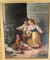 Kinder füttern die Hühner, 1912, Gemälde auf Leinwand, gerahmt 2