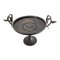 19th Century Italian Grand Tour Bronze Pedestal Tazza Dish 1