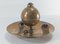 Arts & Crafts Englisches Cabochon Tintenfass aus Bronze & Achat, 1900er 2