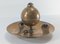 Arts & Crafts English Bronze and Agate Cabochon Inkwell, 1900s, Image 2