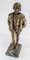 Französischer Standing Page Boy aus Bronze, Anfang des 20. Jahrhunderts, Leon Noel Delagrange zugeschrieben 3