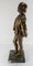 Paggio in piedi in bronzo, Francia dell'inizio del XX secolo, attribuito a Leon Noel Delagrange, Immagine 9