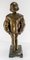 Paje francés de bronce de principios del siglo XX atribuido a Leon Noel Delagrange, Imagen 8