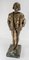 Französischer Standing Page Boy aus Bronze, Anfang des 20. Jahrhunderts, Leon Noel Delagrange zugeschrieben 2