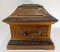 19th Century Renaissance Revival French Carved Wood Casket Box by Fichet Paris 5