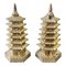 Sale e pepe Godinger Chinoiserie Pagoda in argento, set di 2, Immagine 1