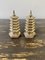 Silver Godinger Chinoiserie Pagoda Salt and Pepper Shakers, Set of 2 7
