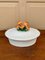 Vintage Italian Glazed Ceramic Trompe Loeil Mushroom Casserole Dish 2