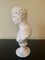 Vintage Classical Plaster Male Bust of Hermes Sculpture, Image 5