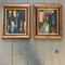 Untitled, 1970s, Abstract Paintings, Framed, Set of 2 5