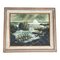 Paysage Marin Rocky Moderniste, 1950s, Peinture sur Toile, Encadré 1