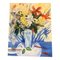 Bodegón floral impresionista, años 70, Pintura sobre lienzo, Imagen 1