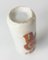 19th Century Chinese Porcelain Snuff Bottle with Iron Red Figure 8