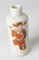 Chinesische Porzellan Schnupftabakflasche, 19. Jh. mit roter Eisenfigur 2