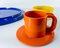 Mid-Century Modern Colorful Assembled Group of Heller Dishware by Massimo Vignelli 8