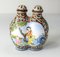 Botella de rapé doble esmaltada de cantón chino de finales del siglo XX, Imagen 4