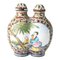 Botella de rapé doble esmaltada de cantón chino de finales del siglo XX, Imagen 1