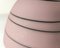 Cuenco en forma de espiral en negro rosa mate de cerámica de arte moderno, Imagen 8