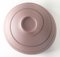 Mid-Century Modern Art Pottery Matte Pink Black Swirl Bowl, Image 9