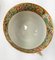 19th Century Chinese Export Rose Medallion Mandarin Palette Cup & Saucer, Set of 2, Image 10
