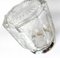 Early 20th Century Sterling Silver Overlay Engraved Glass Covered Jar 12