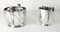 Early 20th Century Art Deco Sheffield Silver Plate Creamer and Sugar from James Dixon & Sons, Set of 2 5