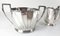 Early 20th Century Art Deco Sheffield Silver Plate Creamer and Sugar from James Dixon & Sons, Set of 2 7