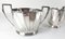 Early 20th Century Art Deco Sheffield Silver Plate Creamer and Sugar from James Dixon & Sons, Set of 2, Image 7
