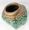 20th Century Chinese Chinoiserie Green Glazed Pottery Ginger Jar 6