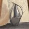 Abstract Still Life with Pitcher, 1980s, Painting on Canvas 2