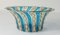 Mid-Century Italian Venetian Murano Latticino Glass Bowl, Image 3