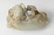 Chinesische geschnitzte Seladon Nephrit Jade Foo Hundefigur, 20. Jh. 4