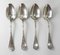 19th Century American Sterling Silver Spoons in Beekman Pattern from Tiffany & Co., Set of 4 2