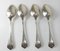 19th Century American Sterling Silver Spoons in Beekman Pattern from Tiffany & Co., Set of 4 5